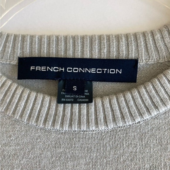 French Connection Colorblock Sweater Small - Picture 3 of 7